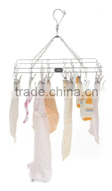 clamp/hanger pinch/stainless steel clothes clips