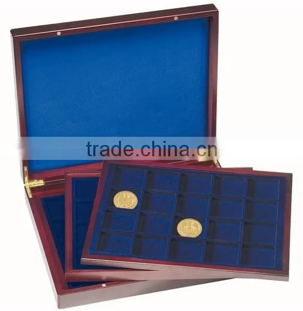 wooden coin box