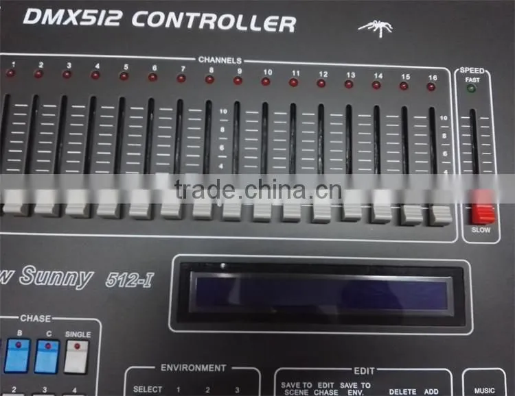 Three Years Warranty DMX512 Console DJ Lighting USB DMX Sunny 512 Controller