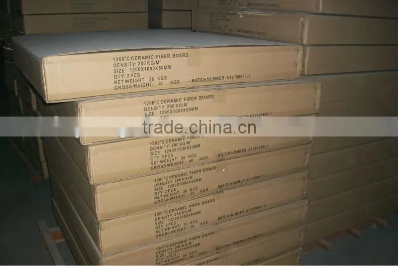 heat resistant insulation cement fiber board material