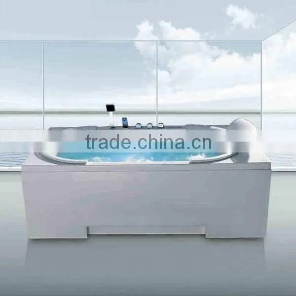 health spa massage bathtub, square thicken family indoor bathtub, foshan factory brand bathtub manufacturer