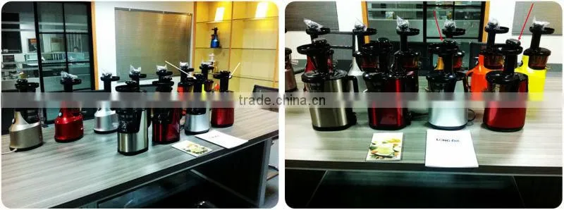 High quality PEI screw 150w 65RPM AC motor slow juicer extractor ,cold press juicer,slow juicer