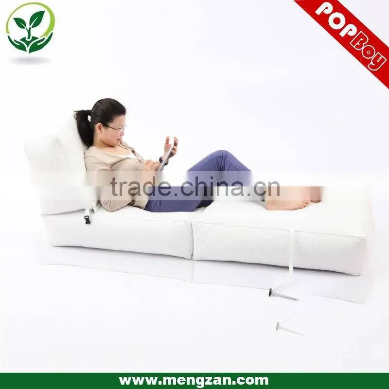 cozy sac white bean bag chair