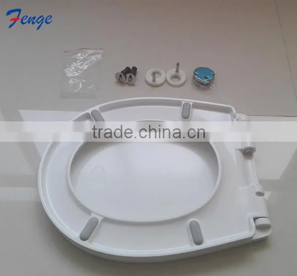 UF disposable soft close closed front colored toilet seat cover