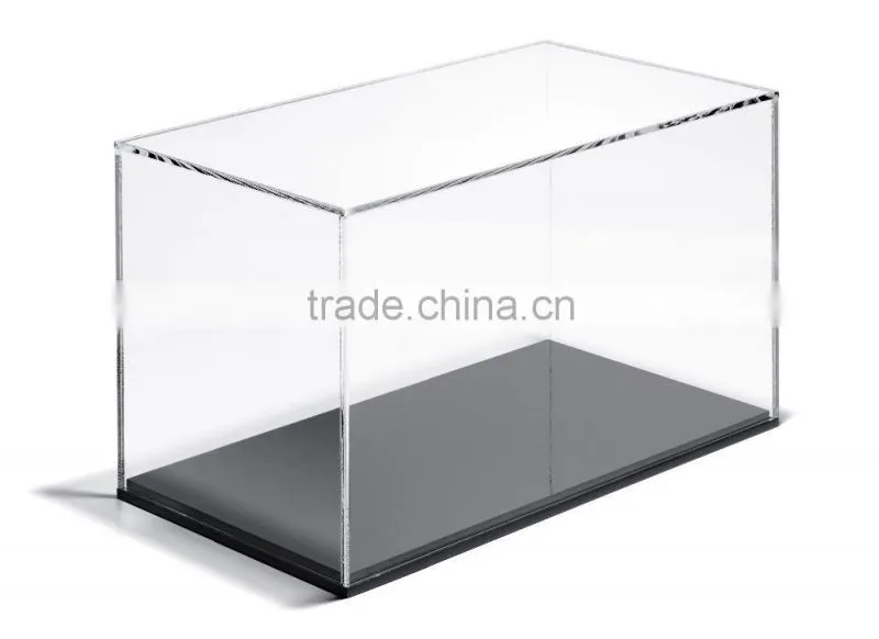 Transparent desktop football acrylic display case