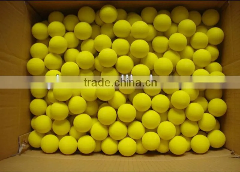 high quality many colors logo printed EVA rubber foam ball
