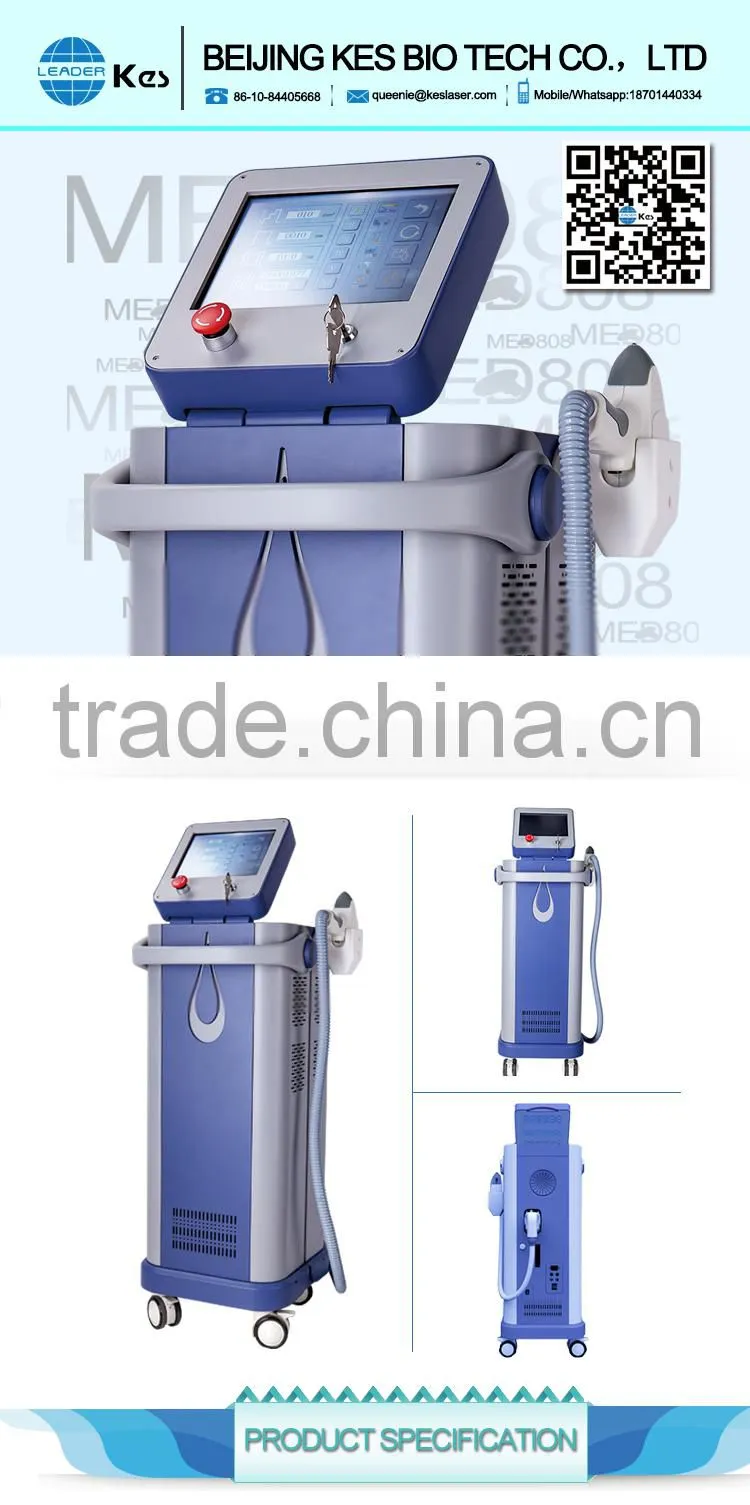 808nm diode laser lightsheer pain free hair removal diode laser