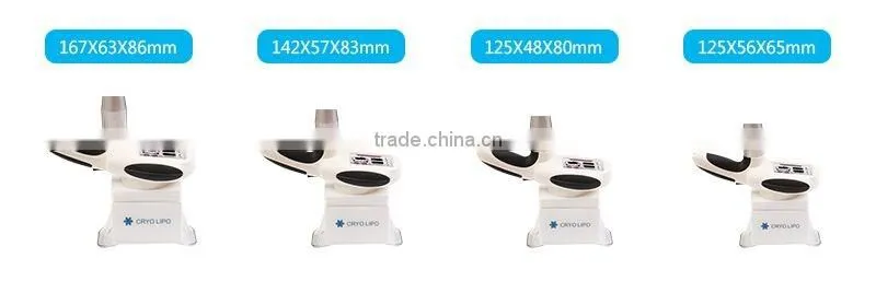 2017 best cavitation rf cryo lipolysis 4 in 1 fat freezing machine