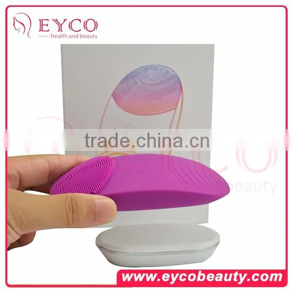 2016 electric body brush face beauty portable sonic skin pore facial cleaning brush