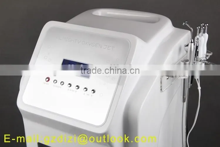 Hot selling beauty machine oxygen facial machine inject oxygen machine button version