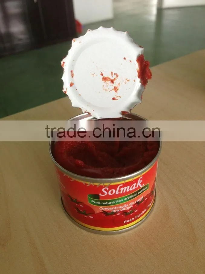 Factory price canned tomato paste brix:28%-30%