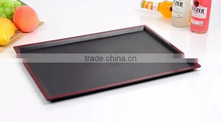 Japanese style plastic rectangular tray