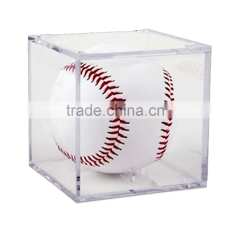 hot selling OEM service high quality fashionable acrylic football display boxes / racks for football fans