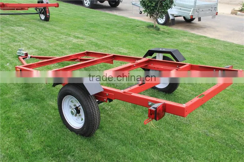 High Quality Foldable Utility Trailer 8x4/car trailer/bolt on trailer