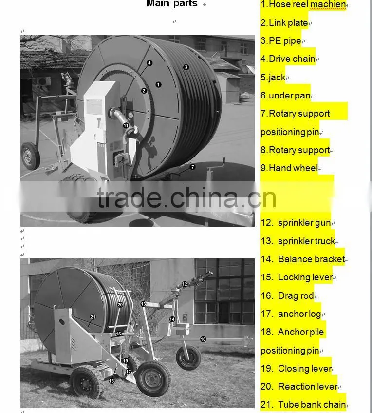 Small Automatic Farm Irrigation Systems For Farm Land Irrigation