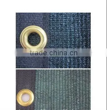 PE tennis court privacy fence screen with copper or alumiinium grommets changzhou