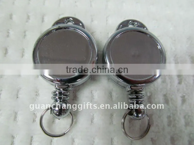 metal yoyo id badge reel