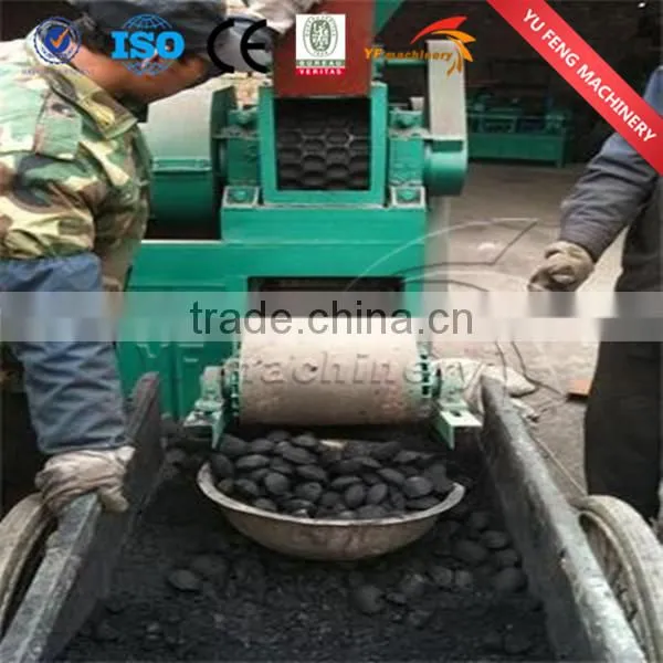 Charcoal briquette machine
