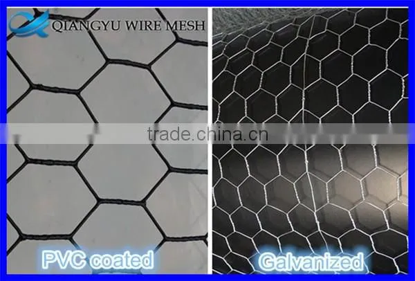 welded wire mesh gabion fence & pvc coated hexagonal wire netting gabion