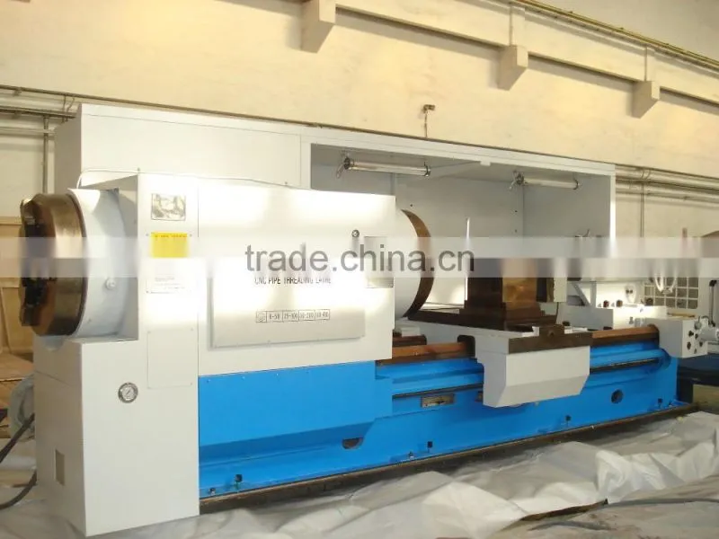 CNC 355mm(14") Hollow Spindle Oil Country Lathe -- QK-350A