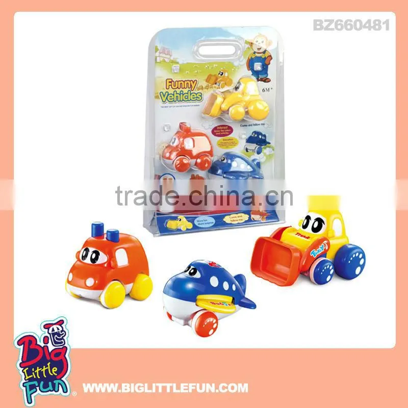 Sliding and rocking mini toy cartoon car,police car toy