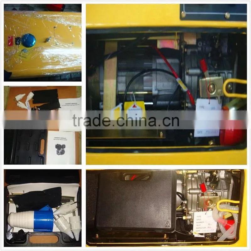380V ATS Backup Silent Diesel Generator Set S6500DS