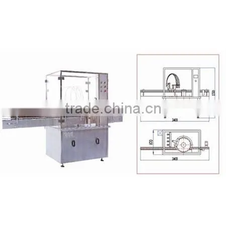 HHG300 Fully Automatic Filling Machine for Spray Bottle 5-250ml