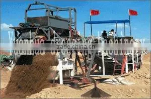 Iron ore selecting mahcinery for mineral sand selecting Land Use