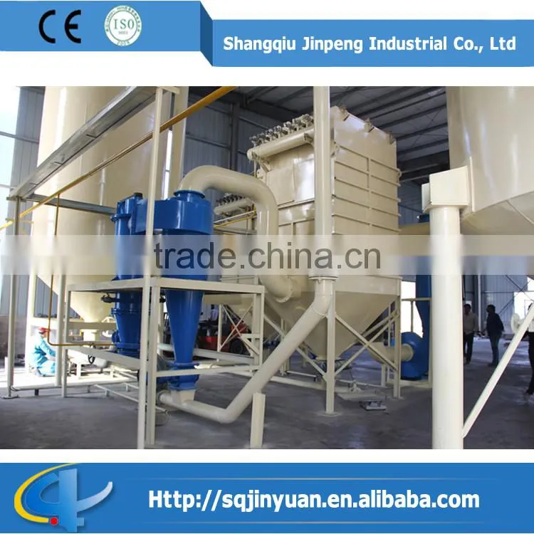 Latest Design Fully Automatic Waste Tyre Pyrolysis Carbon Black Granule Machine