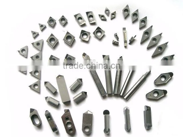 Solid CBN CNGA120408 inserts/Cermet inserts made of solid CBN material