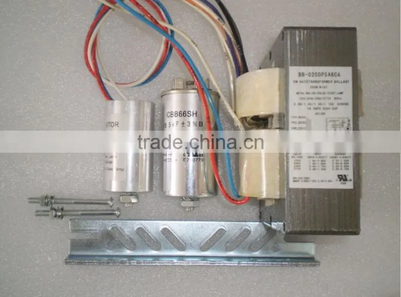 American Standard CWA 250W 120/208/240/277V 4 taps voltage HPS lamp HID Magnetic Ballast Kits
