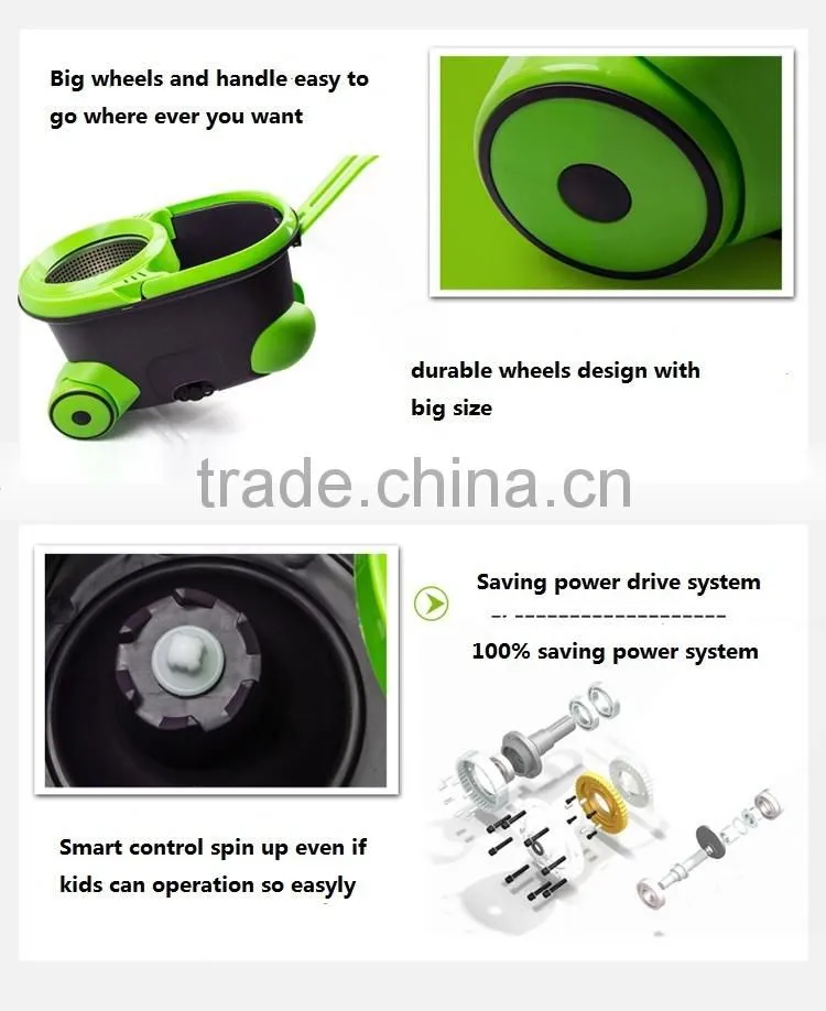 power saving system spin mop and easy go mop