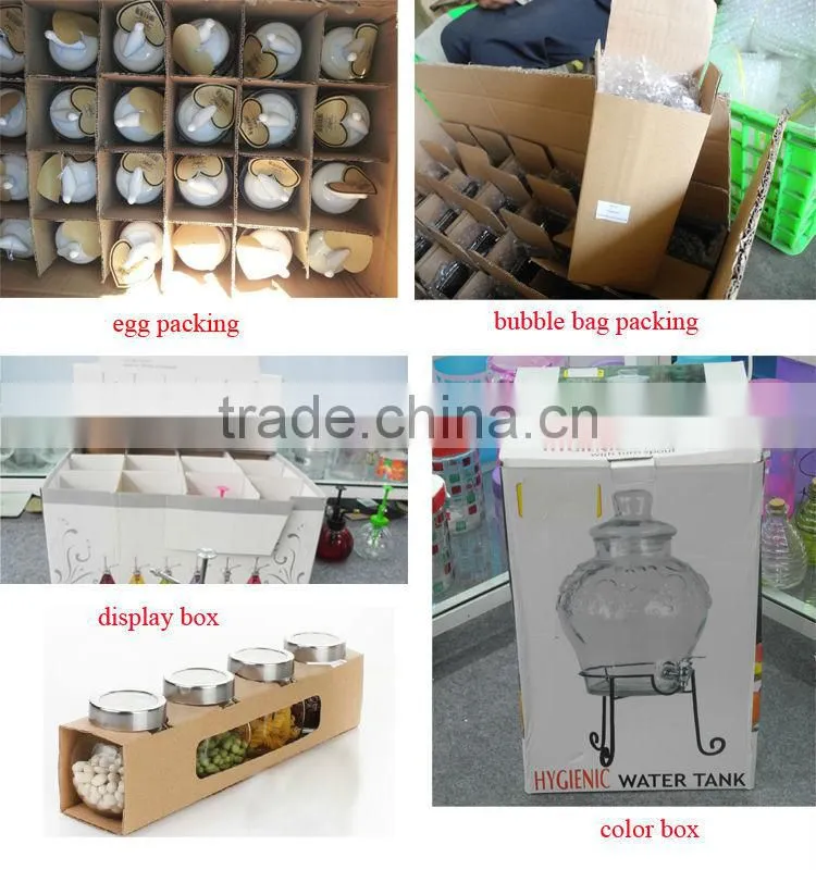 12L glass huge jar with tap PJ30