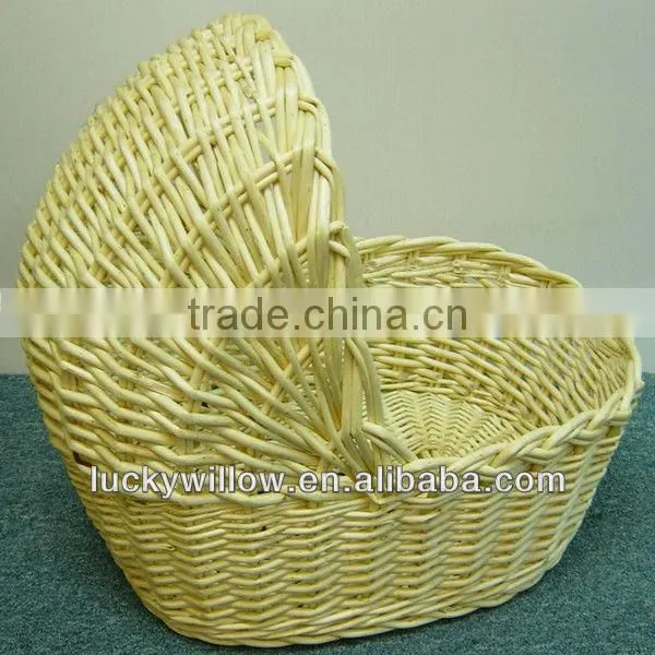 moses basket/deluxe exclusive coin husk bassinette basket(factory provide)