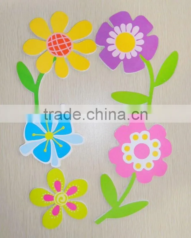 flower eva wall sticker