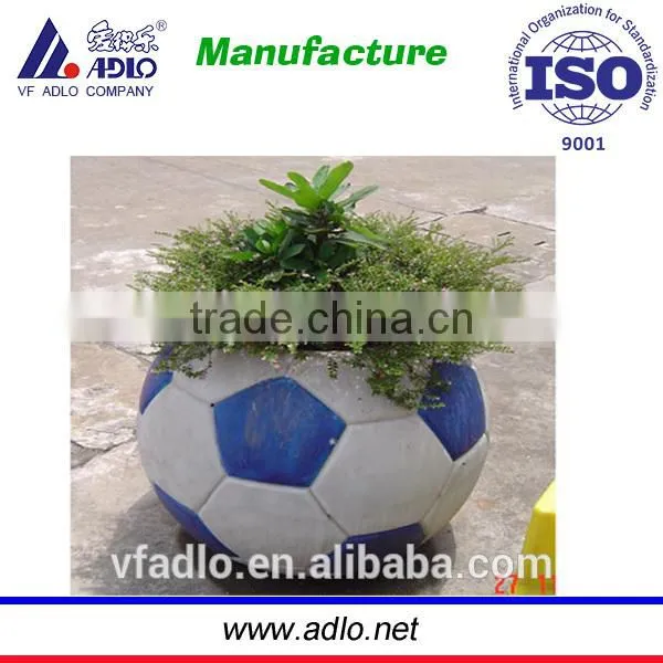 plastic outdoor decorative storage flower ball planters