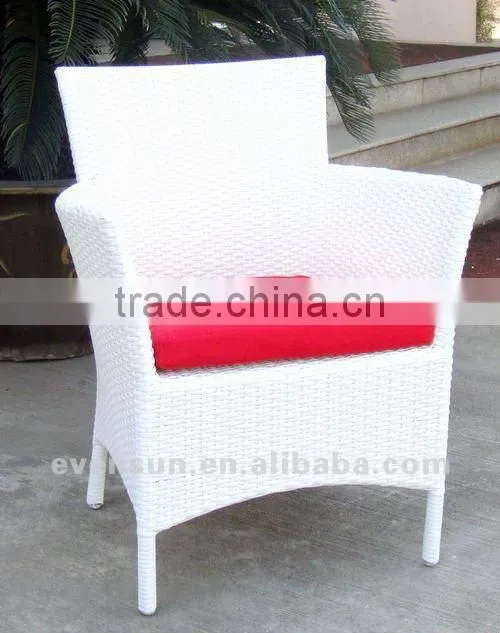 Restaurant chair, wicker tub chair