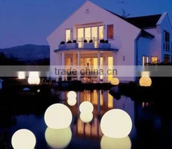 Rotational plastic ball shell plastic floating ball case lampshade
