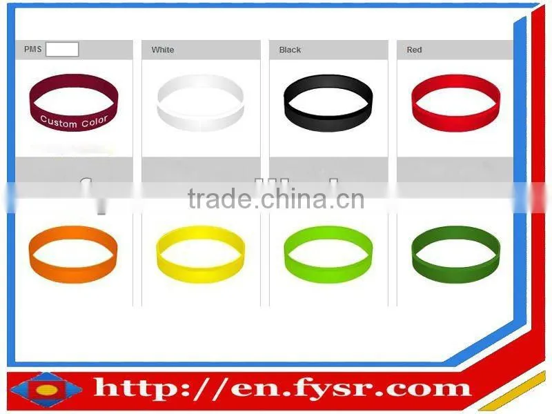 Promotional Silicone bead wristband