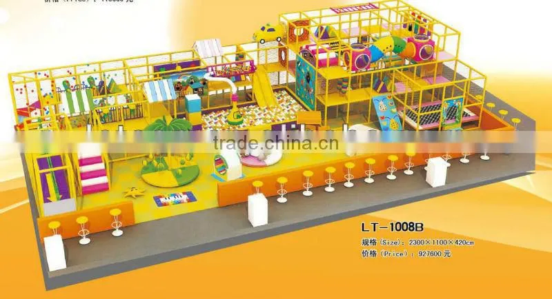 Popular design newest indoor playground toddler jungle gym LT-1012A