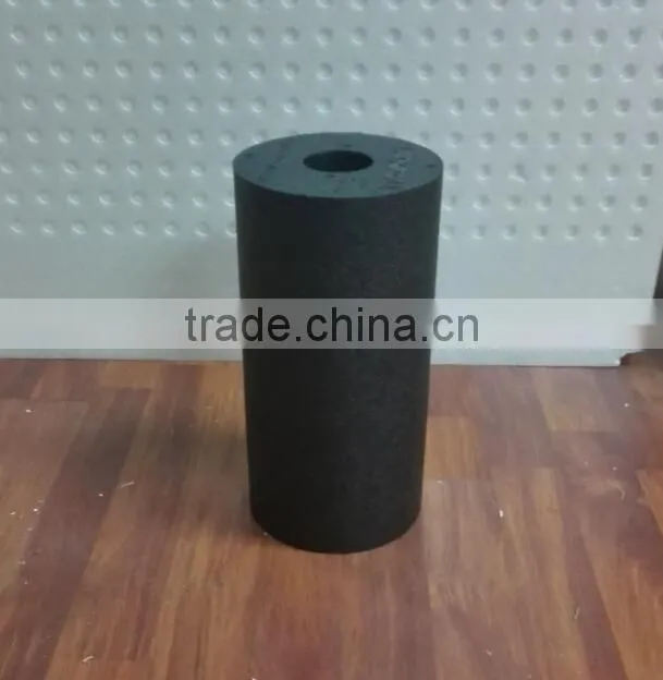 Epp yoga roller, high density black color EPP massager for body fitness