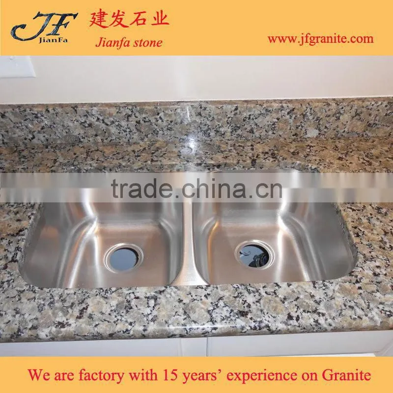 Suitable Kitchen Butterfly Beige Granite Countertops