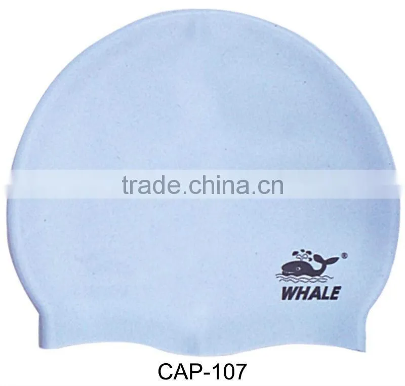 2016 Popular silicone swim cap,cheap waterproof swimming cap(CAP-100)