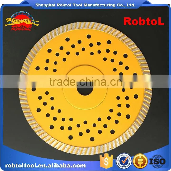 180mm Turbo Diamond Saw Blade Circular Saw Blade Rim Cutting Disc Stone Cutter Wheel Disk Socket Flange 7"