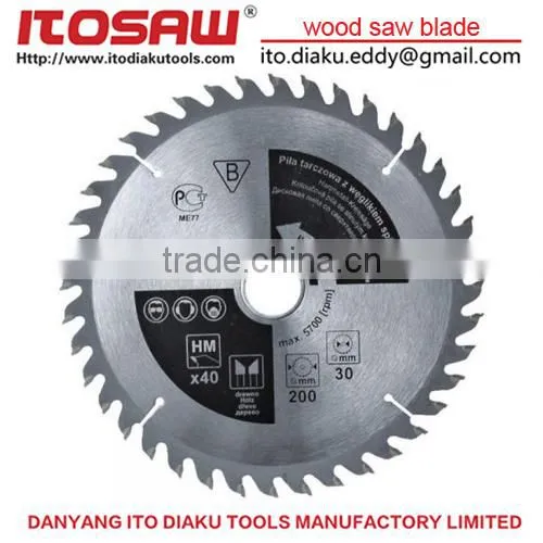 TCT Cutting Blade, Wood Saw Blade, Carbide Saw Blade, Circular Saw Blade