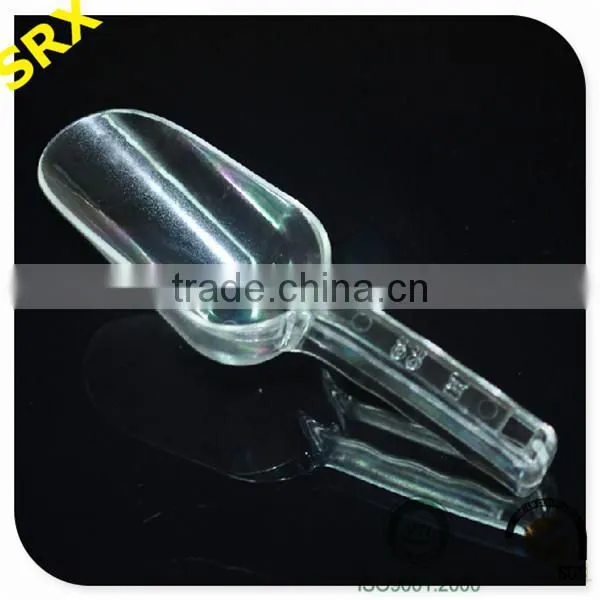 High quality plastic ice scoops for party Buffet 4oz oem plastic ice scoops
