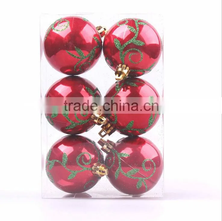 Factory price wholesale Christmas Plastic decoration ball