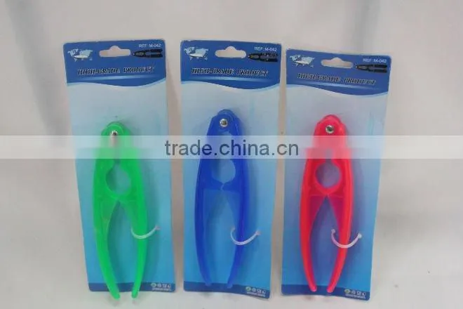 Colorful transparent plastic nutcracker