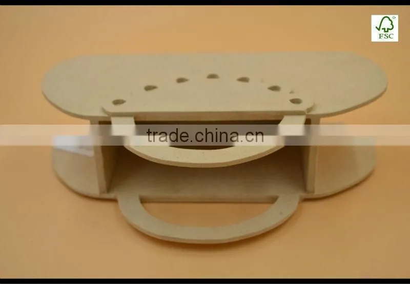 mouldig wooden storage box,MDF basket storage box