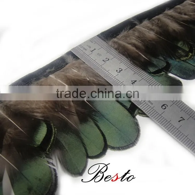 Hot sale 6cm top quality feather trim for sale